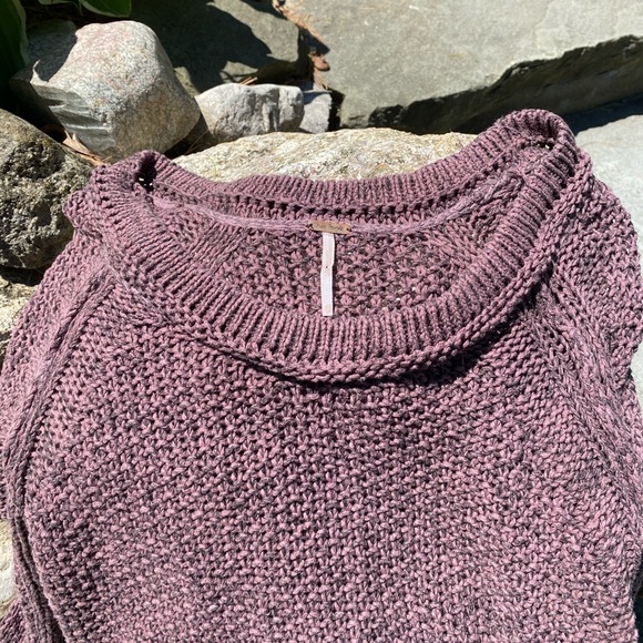 Free people long sleeve knit sweater - Picture 2 of 4